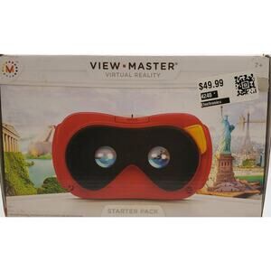 Mattel View Master Virtual Reality Starter Pack 360 Degrees Experience Ages 7+